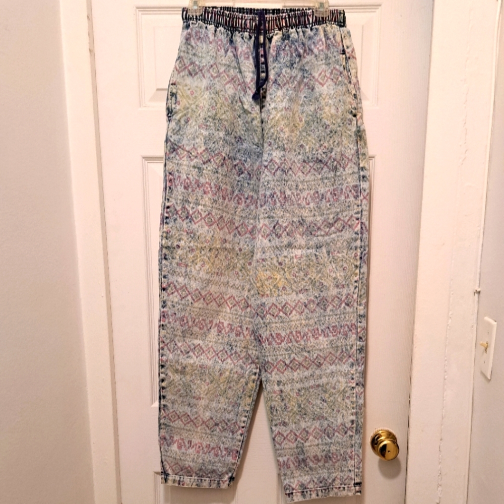 Vintage multicolored jeans